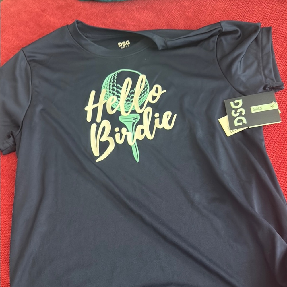 DSG Navy 'Hello Birdie' Graphic Tee